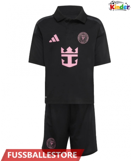 Günstige Inter Miami Lionel Messi #10 Auswärts Trikotsatzt Kinder 2026-27 Kurzarm (+ Kurze Hosen)